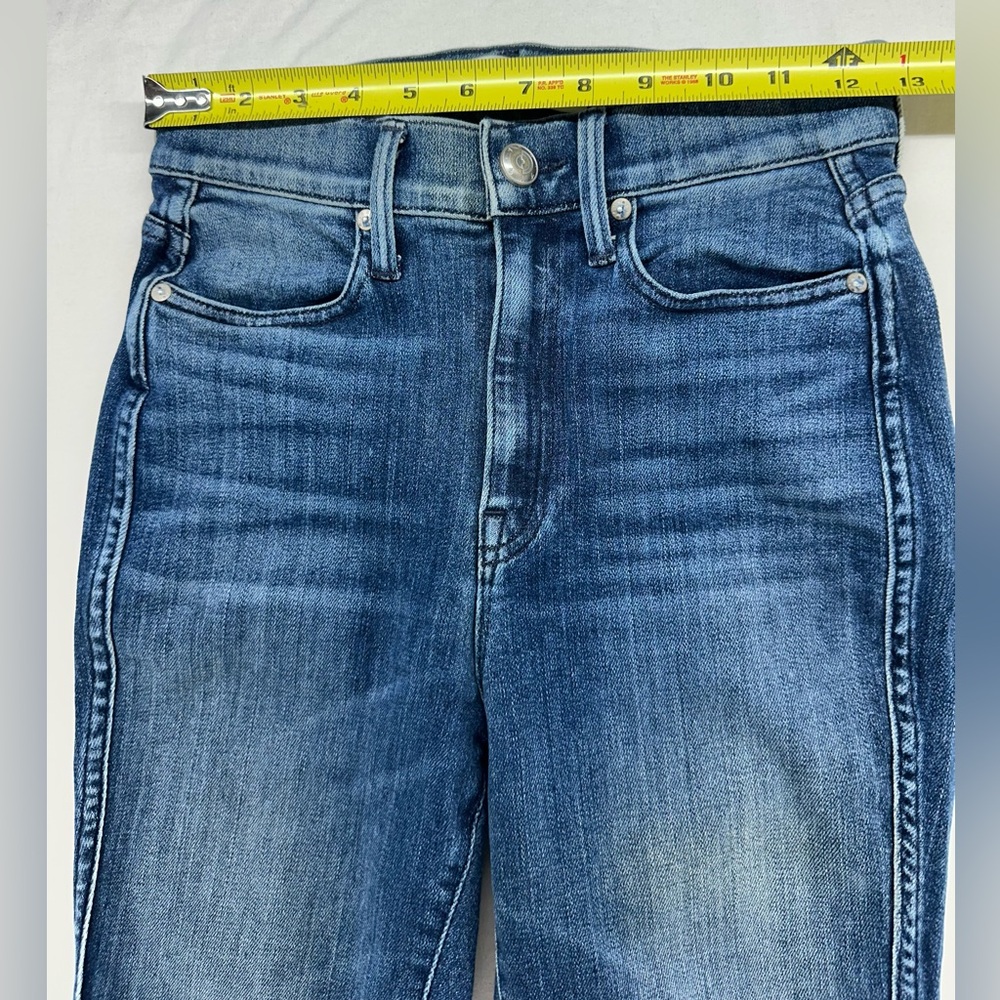 AYR Jeans Womens 28x26 (25x26) Blue‎ The Riser Skinny Fit Denim Stretch Fray Hem - Picture 2 of 12